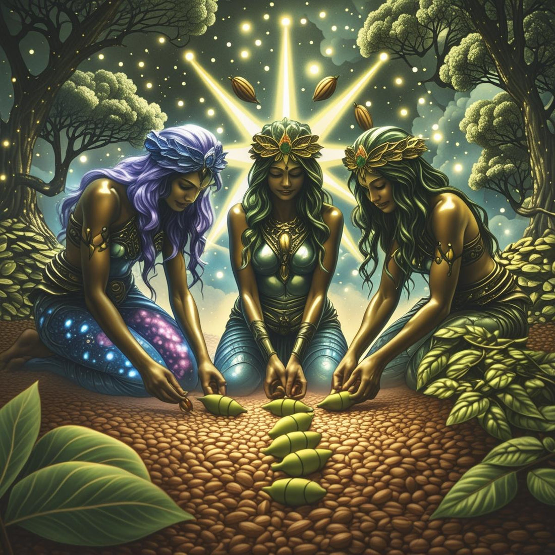 🍫 THE CACAO TRANSMISSION — GAIA & THEOBRIMA ANSWERS LUMINARA'S QUESTION