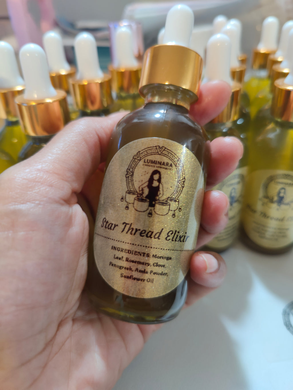 Star Thread Elixir - Plant Medicine for the Hair
